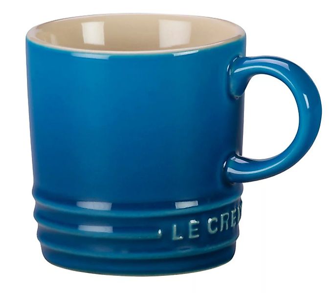Le Creuset Tasse Becher Steinzeug Marseille Blau 200ml günstig online kaufen