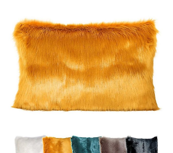 REALLaxx Dekokissen Kenia, 40 x 60 cm, Kissenbezug mit Füllung, Kunstfell, günstig online kaufen