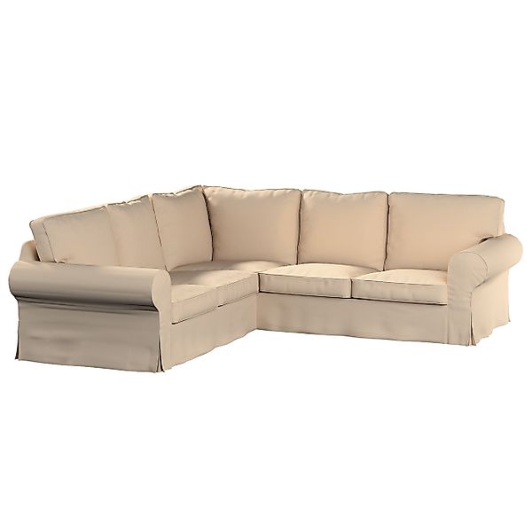 Bezug für Ektorp Ecksofa, creme-beige, Sofahusse für Ektorp Ecksofa, Living günstig online kaufen