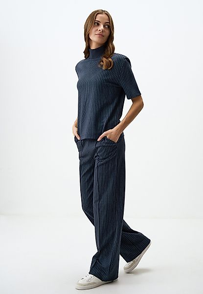 Jimmy Key Strickhose Marineblaue Hose Mit günstig online kaufen