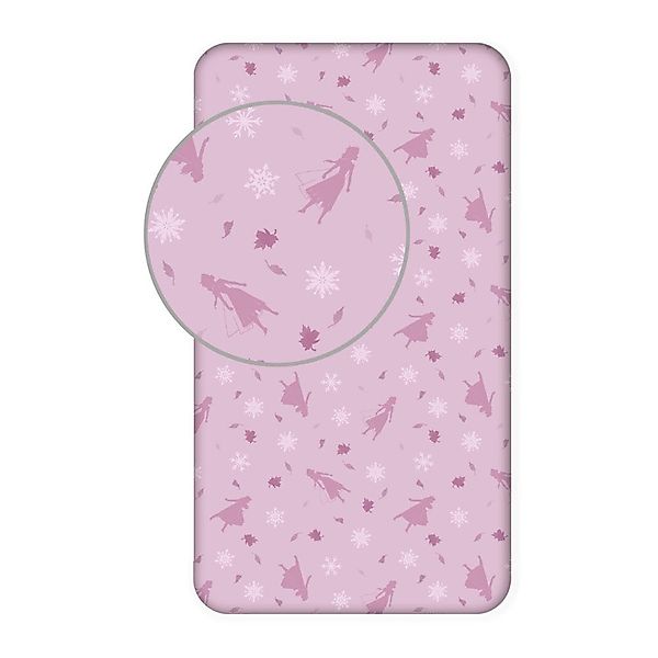 Disney Frozen Spannbettlaken Rosa Spann-Bettlaken für günstig online kaufen
