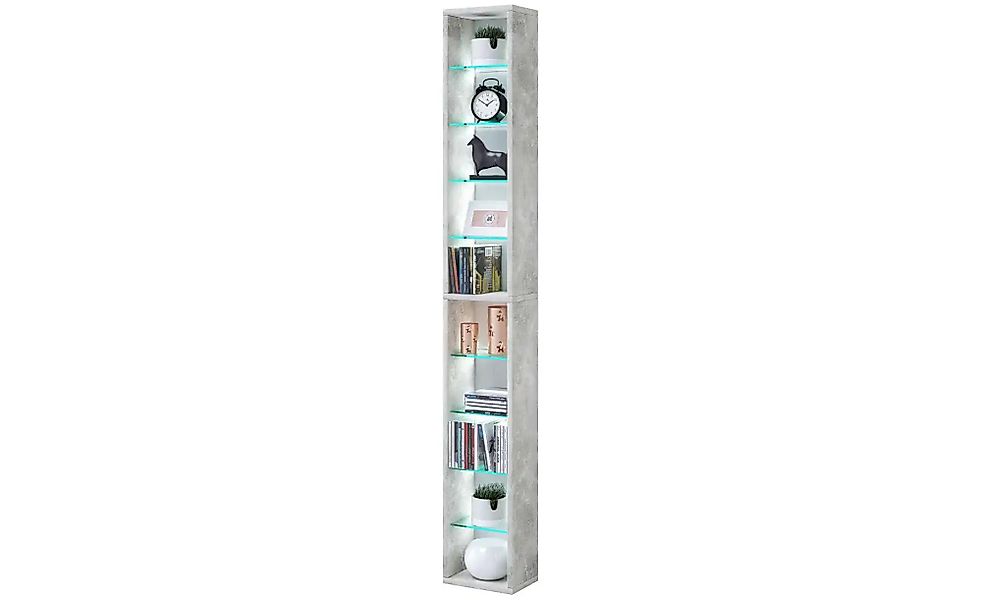 Hängeregal  Rasito ¦ grau ¦ Maße (cm): B: 21 H: 151,6 Regale > Wandregale - günstig online kaufen