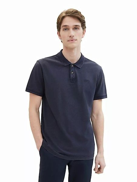 TOM TAILOR Poloshirt Garment Dye Polo (1-tlg) günstig online kaufen