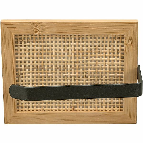 Wenko Toilettenpapierhalter Allegre aus Bambus und Rattan Natur günstig online kaufen