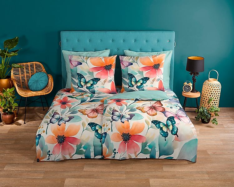 good morning Wendebettwäsche »Vallee« 2 Stk. tlg. 100% Baumwolle, 135x200, günstig online kaufen