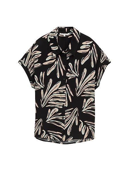 TOM TAILOR Denim Kurzarmbluse Bluse aus günstig online kaufen