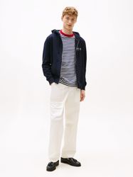 Tommy Hilfiger Kapuzensweatjacke HILFIGER STACKED HOODED günstig online kaufen