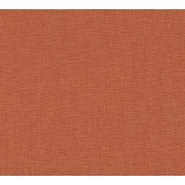 Bricoflor Uni Tapete In Terracotta Einfarbige Vliestapete In Leinenoptik Id günstig online kaufen