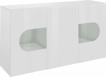 INOSIGN Sideboard "Real,Vitrine,Kommode,Schrank, komplett hochglanz lackier günstig online kaufen