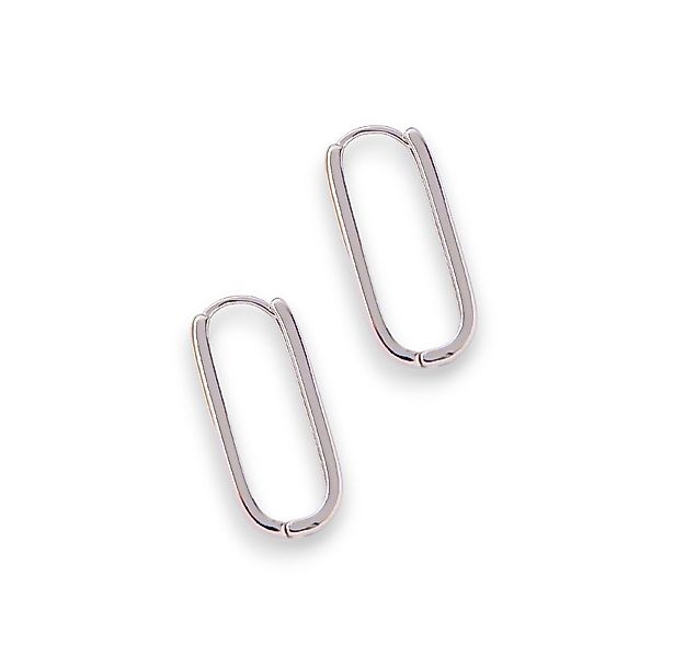 SHELAGO Klappcreolen Paar - Ovale Creolen - Feine Damen Ohrringe - Schmuck günstig online kaufen