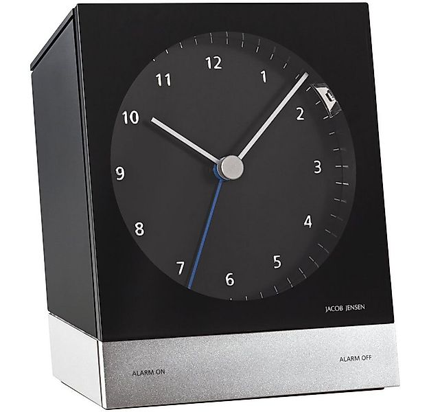 Jacob Jensen Funkwecker JACOB JENSEN Funk Wecker 351 schwarz 10 x 13 cm Ala günstig online kaufen