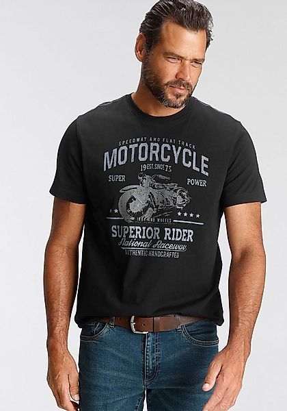 Arizona T-Shirt Kurzarm, lässige Passform, bedruckt, Rundhals, casual günstig online kaufen