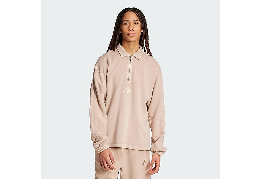 adidas Sportswear Sweatshirt ALL SZN FRENCH TERRY WASHED HALF-ZIP PULLOVER günstig online kaufen