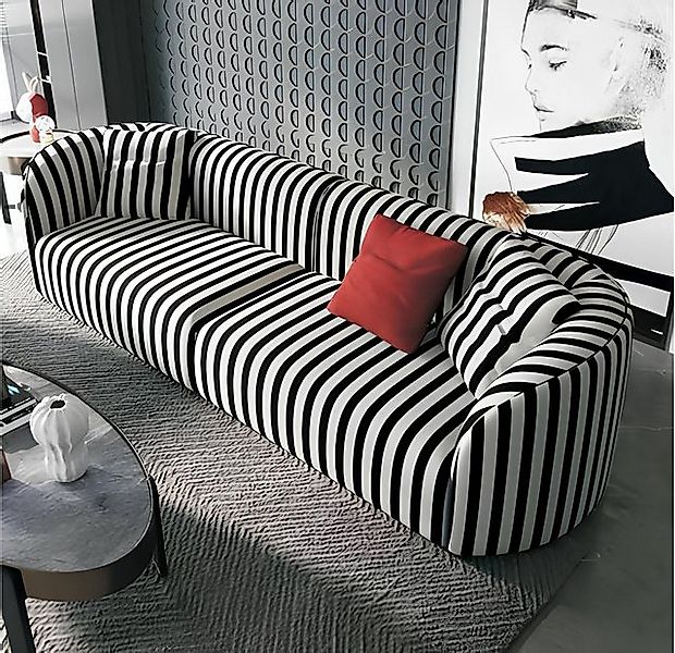 Xlmoebel Sofa Neues 4-Sitzer Stoffsofa für das Wohnzimmer mit großer Polste günstig online kaufen