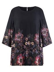 Bluse zum Schlupfen Anna Aura lila günstig online kaufen