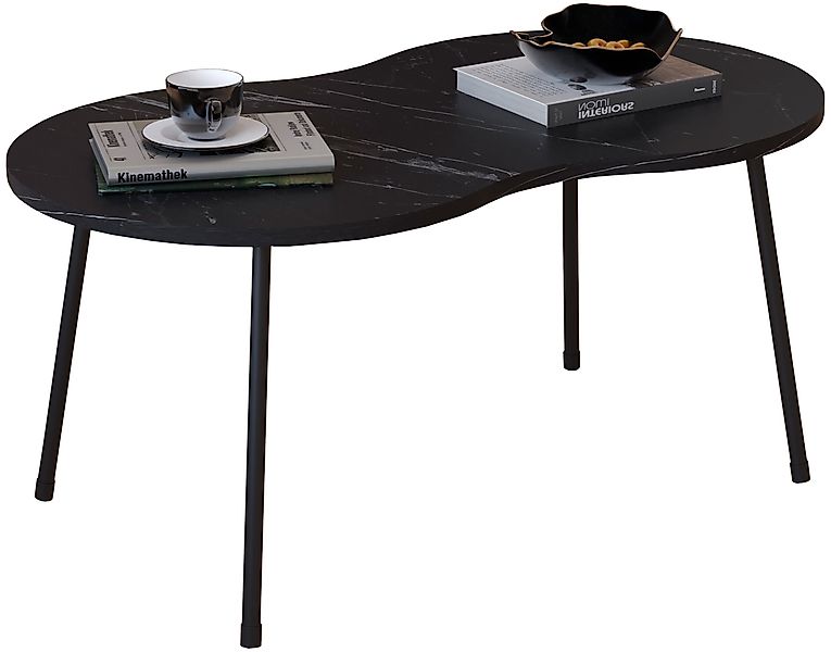VCM Couchtisch Holz Sofatisch Couchtisch Marmor günstig online kaufen