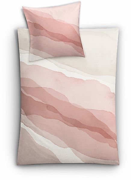 Kleine Wolke Bettwäsche "Nesrin" 2 Stk. mit Wellenmotiv günstig online kaufen