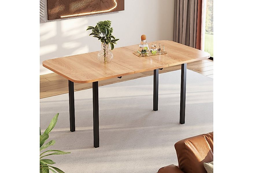 Flieks Esstisch (1-St., 120-160cm Tischplatte für 4-6 Personen), ausziehbar günstig online kaufen