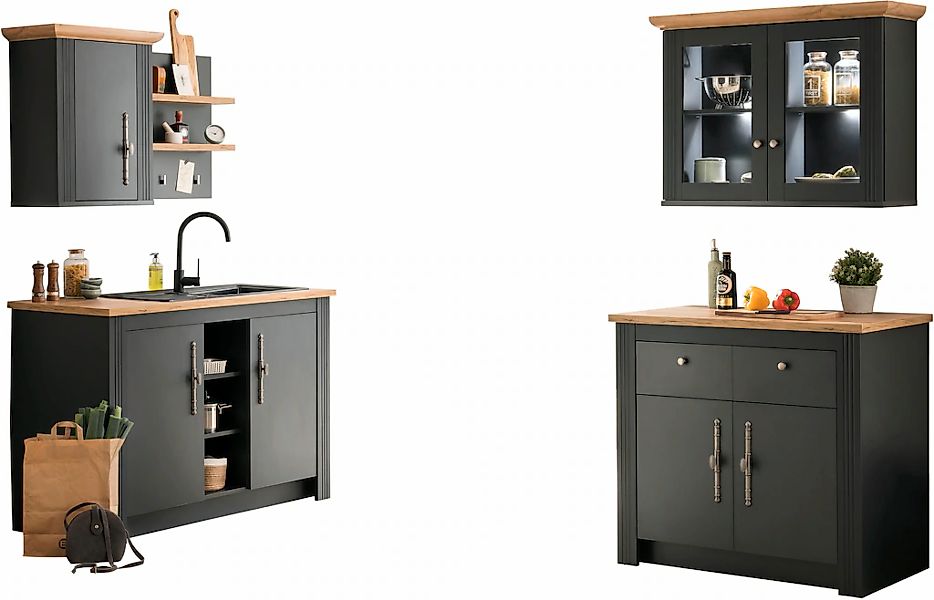 OTTO home Küche "KS-Westminster" Breite 226 cm, ohne E-Geräte günstig online kaufen