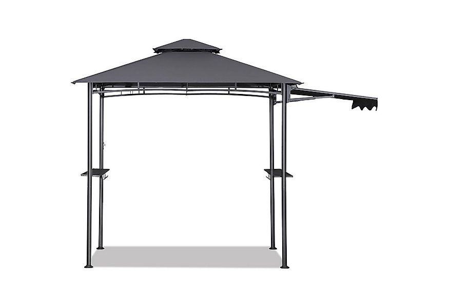 Sekey Grillpavillon 245 x 150 cm BBQ Pavillion Grillzelt Gartenzelt Winterf günstig online kaufen