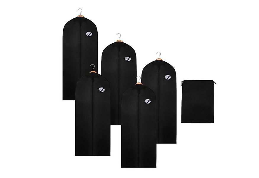 Clanmacy Sitzsack 5St. Kleidersack Kleiderhülle Schutzhülle 150 x 60 cm Mit günstig online kaufen