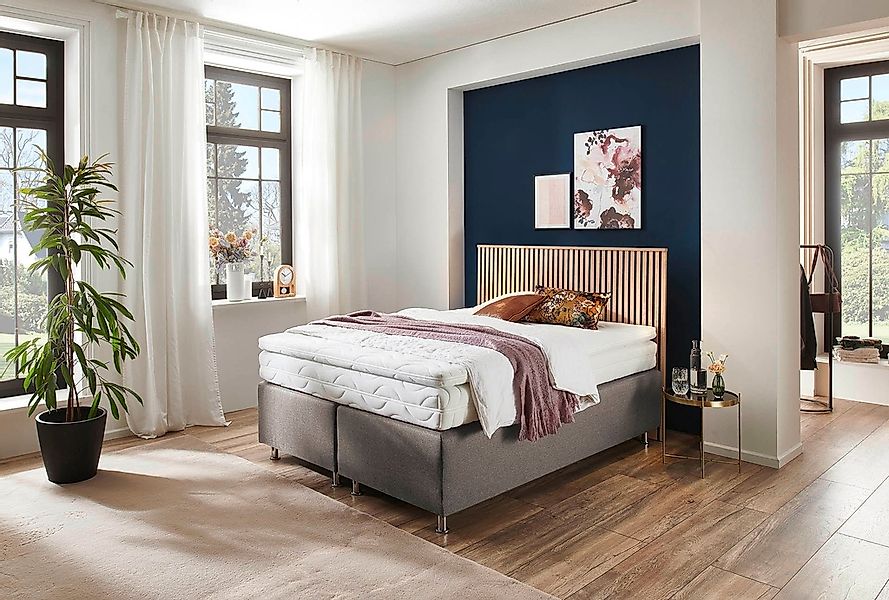 Westfalia Schlafkomfort Boxspringbett »Quercus«, wahlweise mit LED-Beluchtu günstig online kaufen