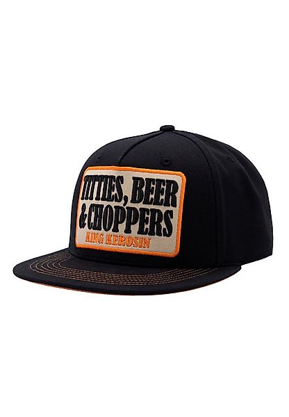 KingKerosin Snapback Cap Titties, Beer & Choppers (1-St) mit 3D-Stickpatch günstig online kaufen