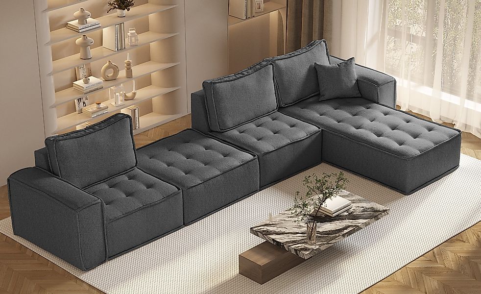 Kaiser Möbel Ecksofa Bohoo modulare Ecke günstig online kaufen