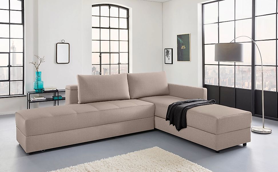 LOOKS by Wolfgang Joop Ecksofa »LooksIII L-Form«, durch Drehfunktion zum Be günstig online kaufen