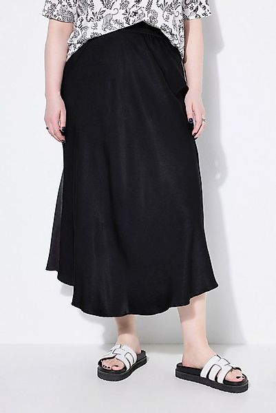 Studio Untold Jerseyrock Midirock A-Line schimmernder Satin günstig online kaufen