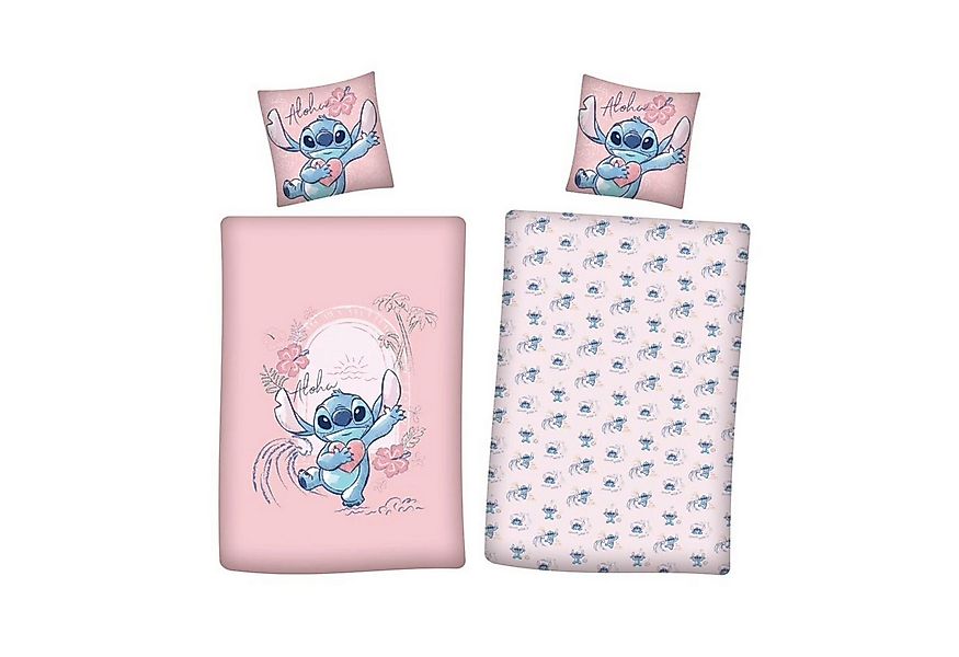 AY!Max Kinderbettwäsche Disney Lilo und Stitch Wende Bettwäsche 2tlg 135 x günstig online kaufen