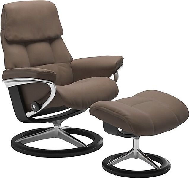 Stressless® Hocker »Ruby« mit Signature Base, Gestell Eiche, Wenge, Braun & günstig online kaufen