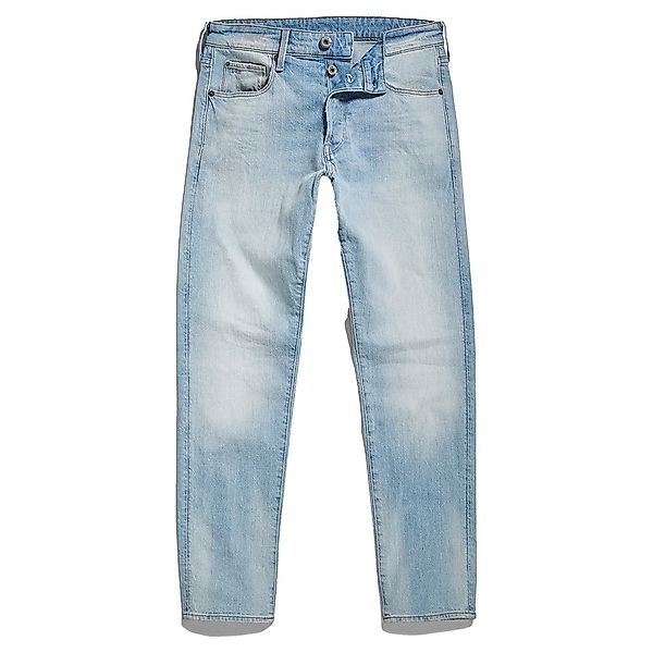 G-star 3301 Straight Tapered Jeans 34 Vintage Glacial Blue günstig online kaufen