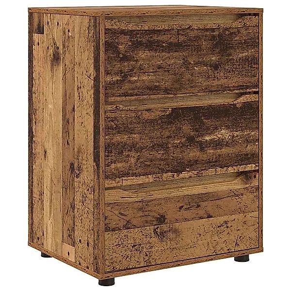 vidaXL Aufbewahrungsschrank Altholz 60 x 48 x 81 cm Holzwerkstoff 888865 günstig online kaufen