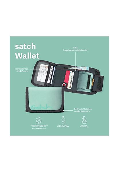 Satch Geldbörse Geldbeutel (Portemonnaie), Inklusive Kartenfach günstig online kaufen