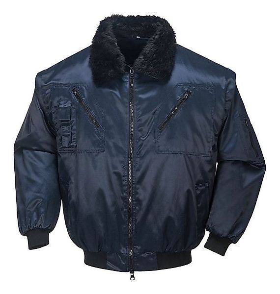 fortis Pilotenjacke Achim schwarz, Größe 2XL günstig online kaufen