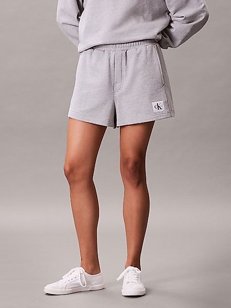 Calvin Klein Jeans Sweatshorts A - FRNCH TRRY BDG L Mit elastischem Bund günstig online kaufen
