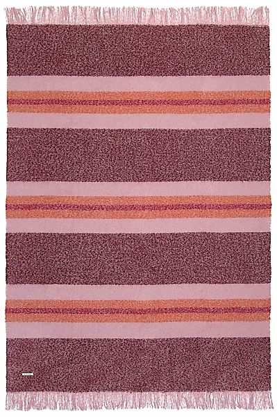 TOM TAILOR HOME Wohndecke "Bouclé Stripe" aus Bouclégarnen günstig online kaufen