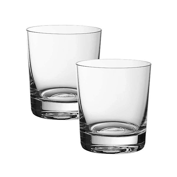 Villeroy & Boch Purismo Bar Becher klein Glas Set 2-tlg. h: 95 mm / 320 ml günstig online kaufen