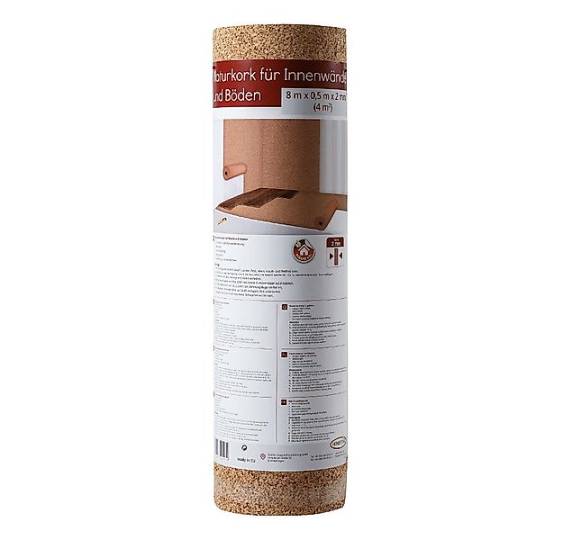 Homestar Korkrolle Naturkorkrolle - Kork für Wand & Fußboden, Breite 50cm, günstig online kaufen