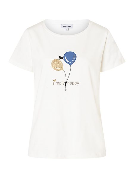 MORE&MORE Kurzarmshirt Baumwoll-Kurzarmshirt günstig online kaufen