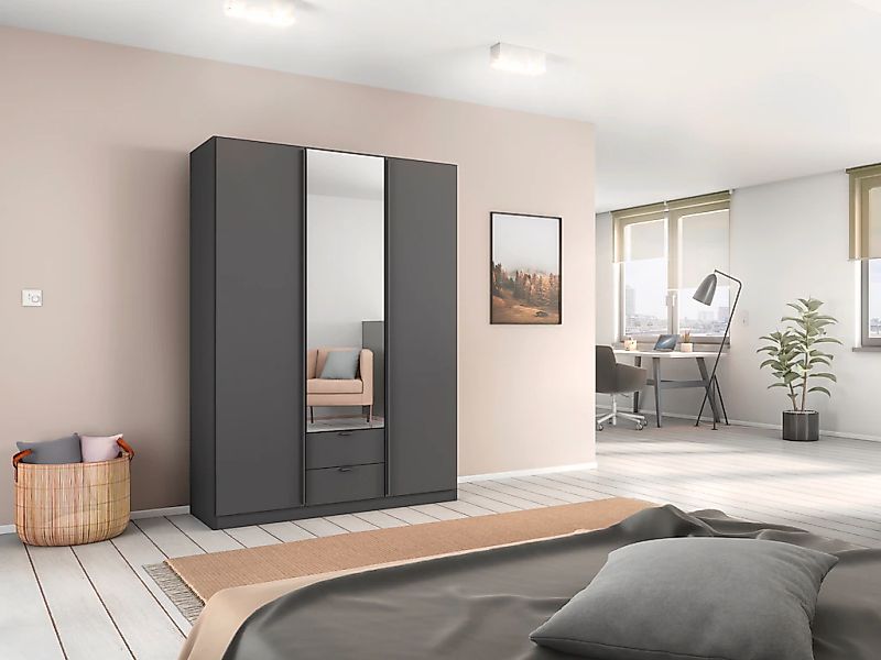 rauch Drehtürenschrank "StyleUp", Typ Monochrome mit eleganten, langen Grif günstig online kaufen