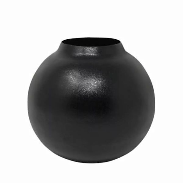 LaLe Living Vase Siyah aus Eisen schwarz günstig online kaufen
