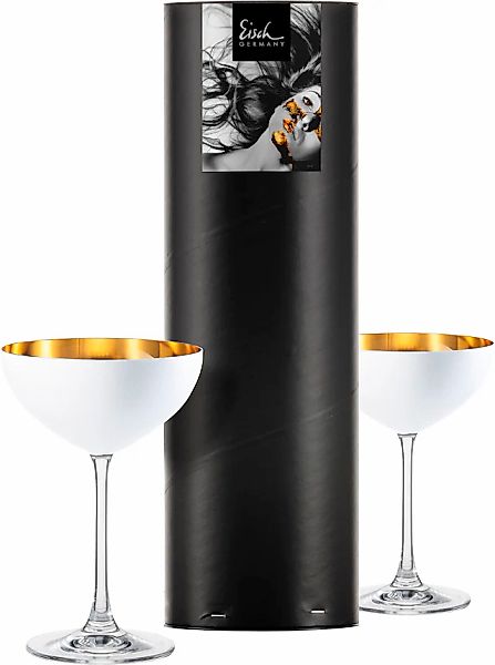 Eisch Germany Dessertschale »COSMO PURE WHITE«, 2 tlg., aus Kristallglas, i günstig online kaufen