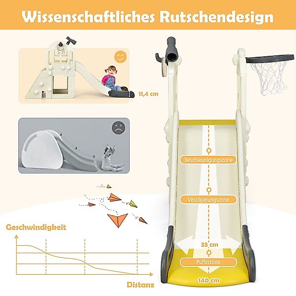 COSTWAY Rutsche 6 in 1 Kinder günstig online kaufen