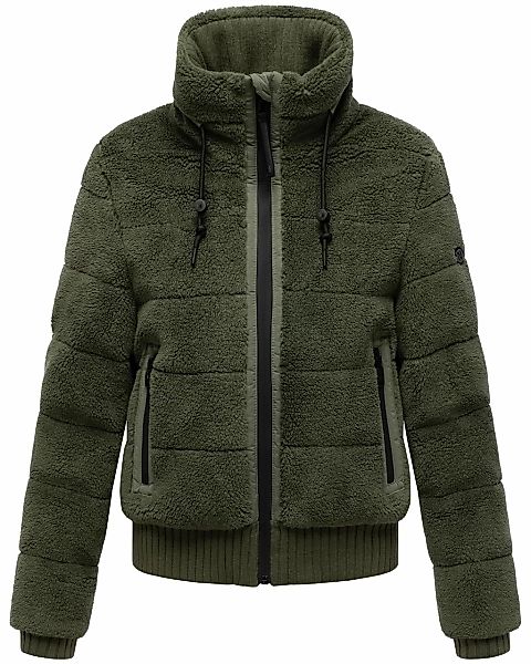 Navahoo Plüschjacke "Schneepuder 14", warme Damen Teddyjacke für den Winter günstig online kaufen