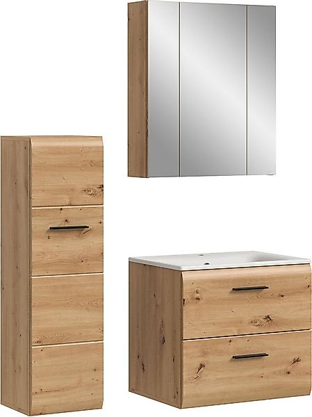 INOSIGN Badezimmer-Set, (Set, 4-St), Florenz, Badkombination 4-tlg.,Artisan günstig online kaufen