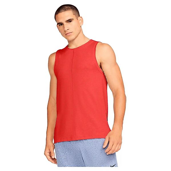 Nike Yoga Ärmelloses T-shirt M Redstone / Chile Red / Black günstig online kaufen