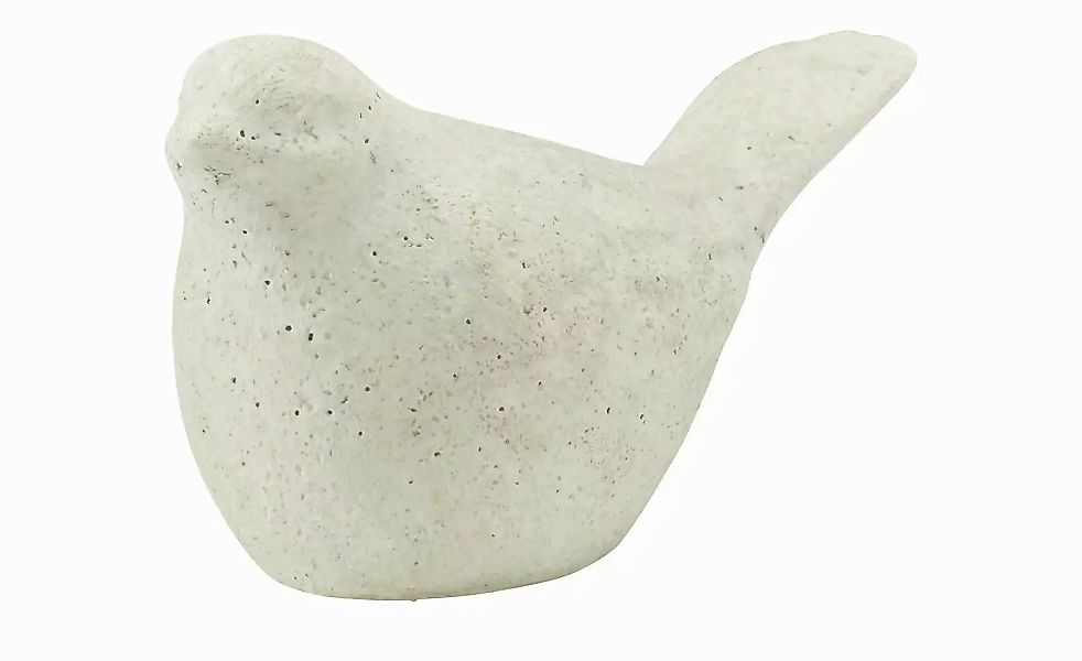 HOME STORY Deko Vogel   ¦ creme ¦ Steinzeug ¦ Maße (cm): B: 18 H: 9,5 T: 8. günstig online kaufen