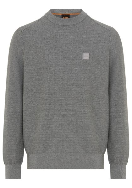 BOSS ORANGE Strickpullover Anion mit BOSS-Badge günstig online kaufen